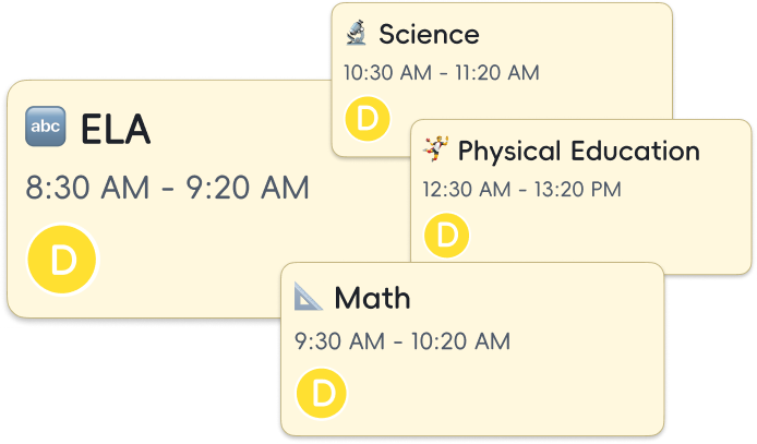 Class Schedule